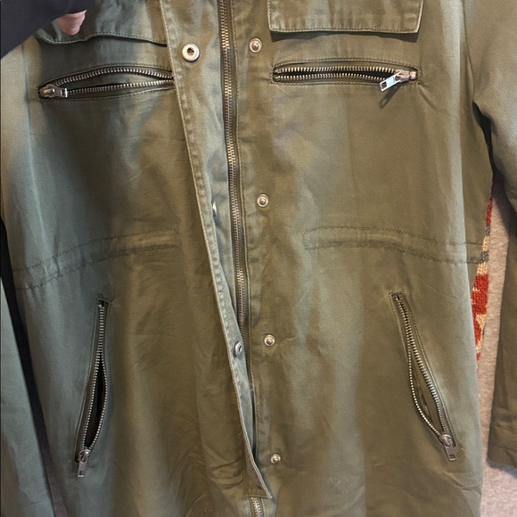 Thread & Supply Knit Sweater Jacket with Pattern size Large - Picture 6 of 12